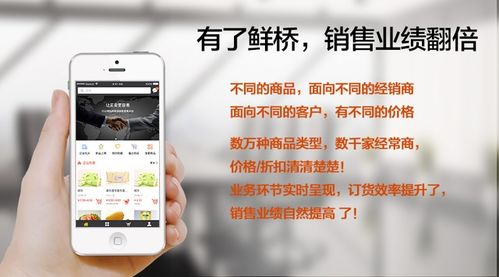 鮮橋b2b訂貨系統(tǒng)開啟移動訂貨新時代